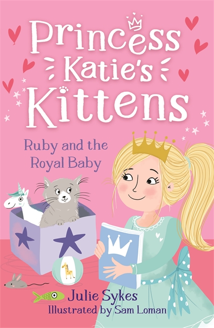 Book cover for Ruby and the Royal Baby (Princess Katie's Kittens 5)