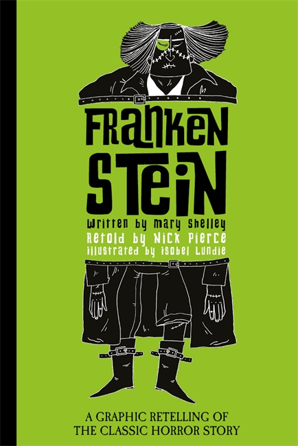 Book cover for Frankenstein