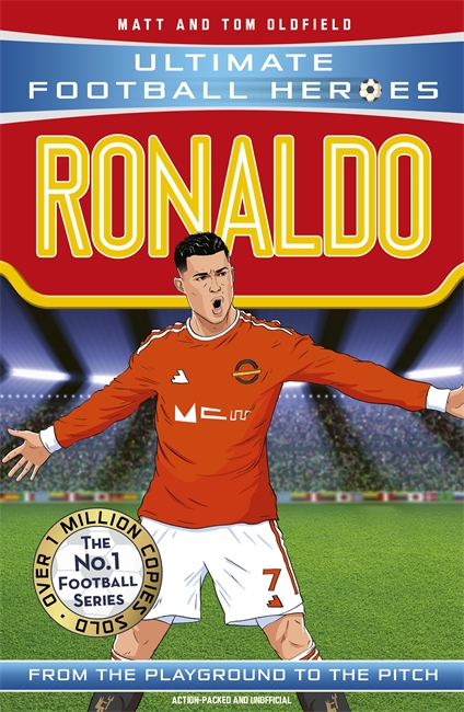 Book cover for Ronaldo (Ultimate Football Heroes - the No. 1 football series)