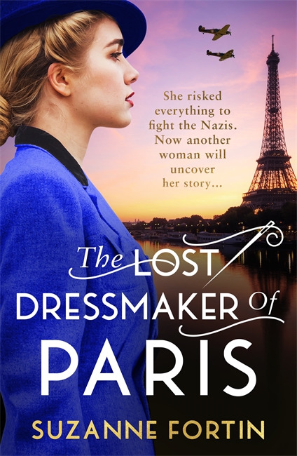 Book cover for The Lost Dressmaker of Paris