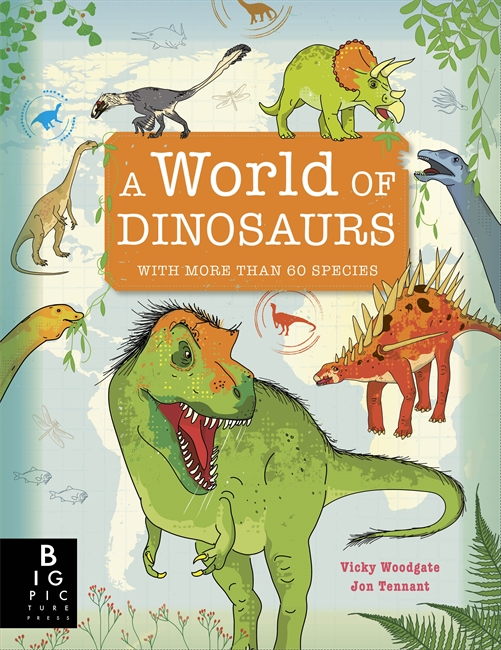 Book cover for A World of Dinosaurs