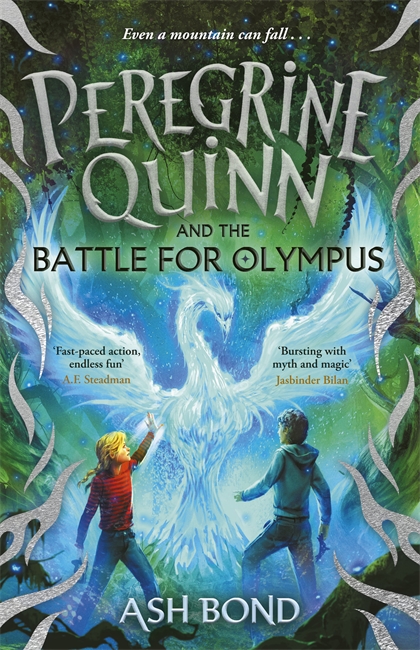 Book cover for Peregrine Quinn and the Battle for Olympus (Volume 3)