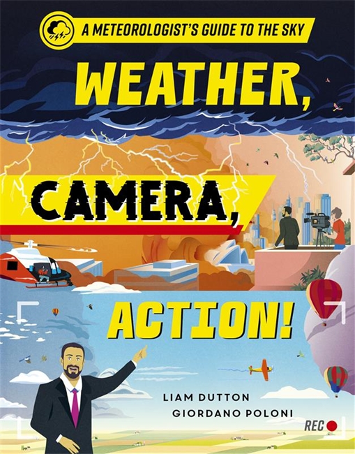 Book cover for Weather, Camera, Action!