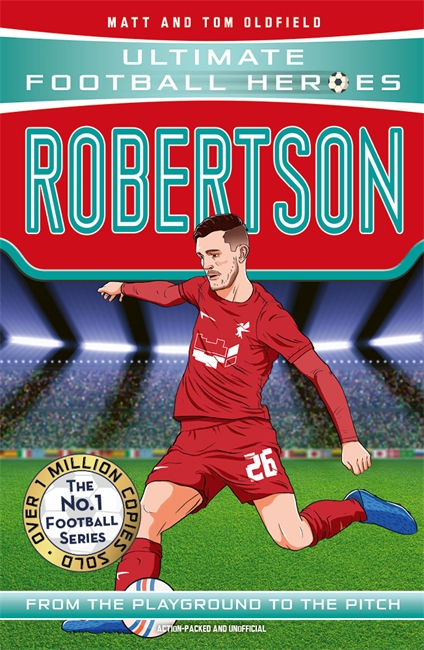 Book cover for Robertson (Ultimate Football Heroes - The No.1 football series)