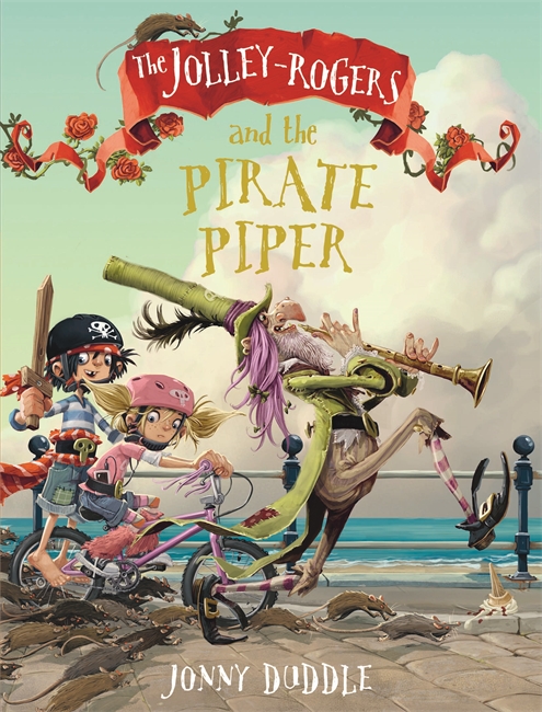 Book cover for The Jolley-Rogers and the Pirate Piper