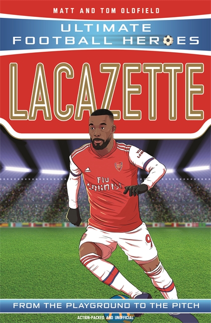 Book cover for Lacazette (Ultimate Football Heroes - the No. 1 football series)