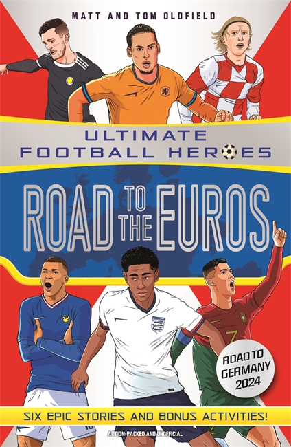 Book cover for Road to the Euros (Ultimate Football Heroes): Collect them all!