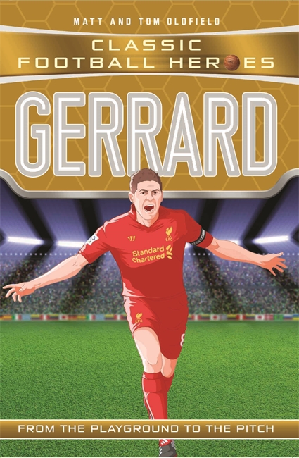 Book cover for Gerrard (Classic Football Heroes) - Collect Them All!