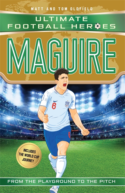 Book cover for Maguire (Ultimate Football Heroes - International Edition) - includes the World Cup Journey!