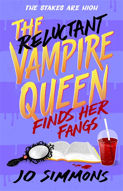 Book cover for The Reluctant Vampire Queen Finds Her Fangs (The Reluctant Vampire Queen 3)
