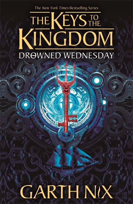 Book cover for Drowned Wednesday: The Keys to the Kingdom 3
