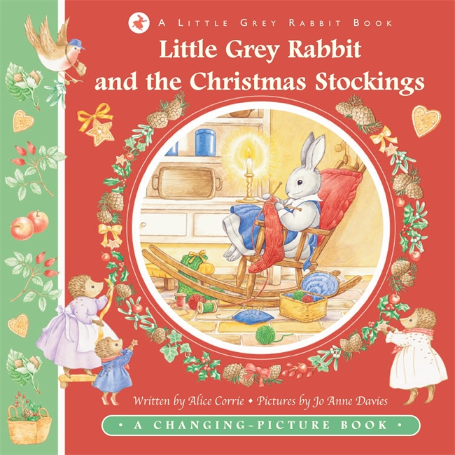 Book cover for Little Grey Rabbit & The Christmas Stocking