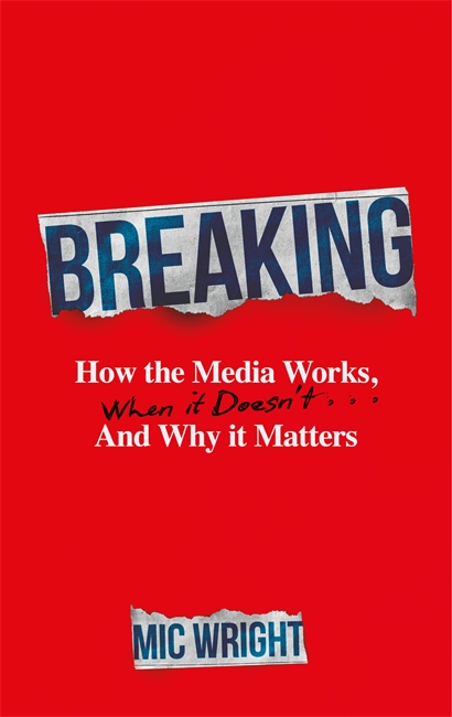 Book cover for Breaking