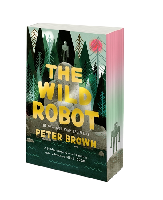 Book cover for The Wild Robot