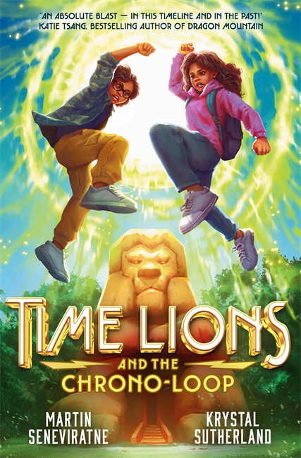 Book cover for Time Lions and the Chrono-Loop