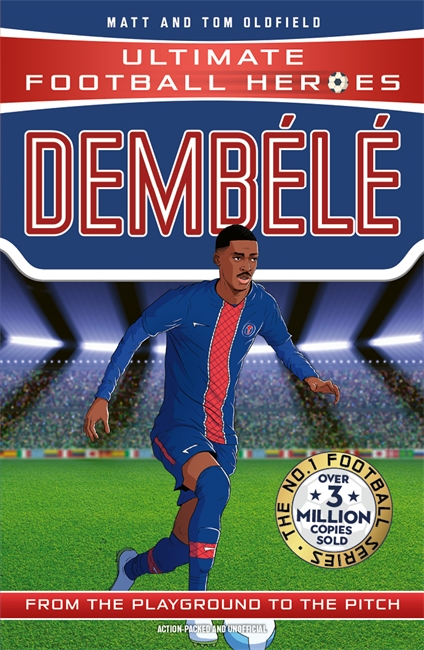 Book cover for Ultimate Football Heroes: Dembélé (Wing Wizards)