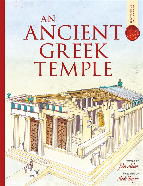 Book cover for Ancient Greek Temple: Spectacular Visual Guides